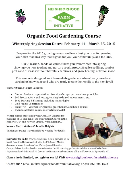 Organic Gardening Course